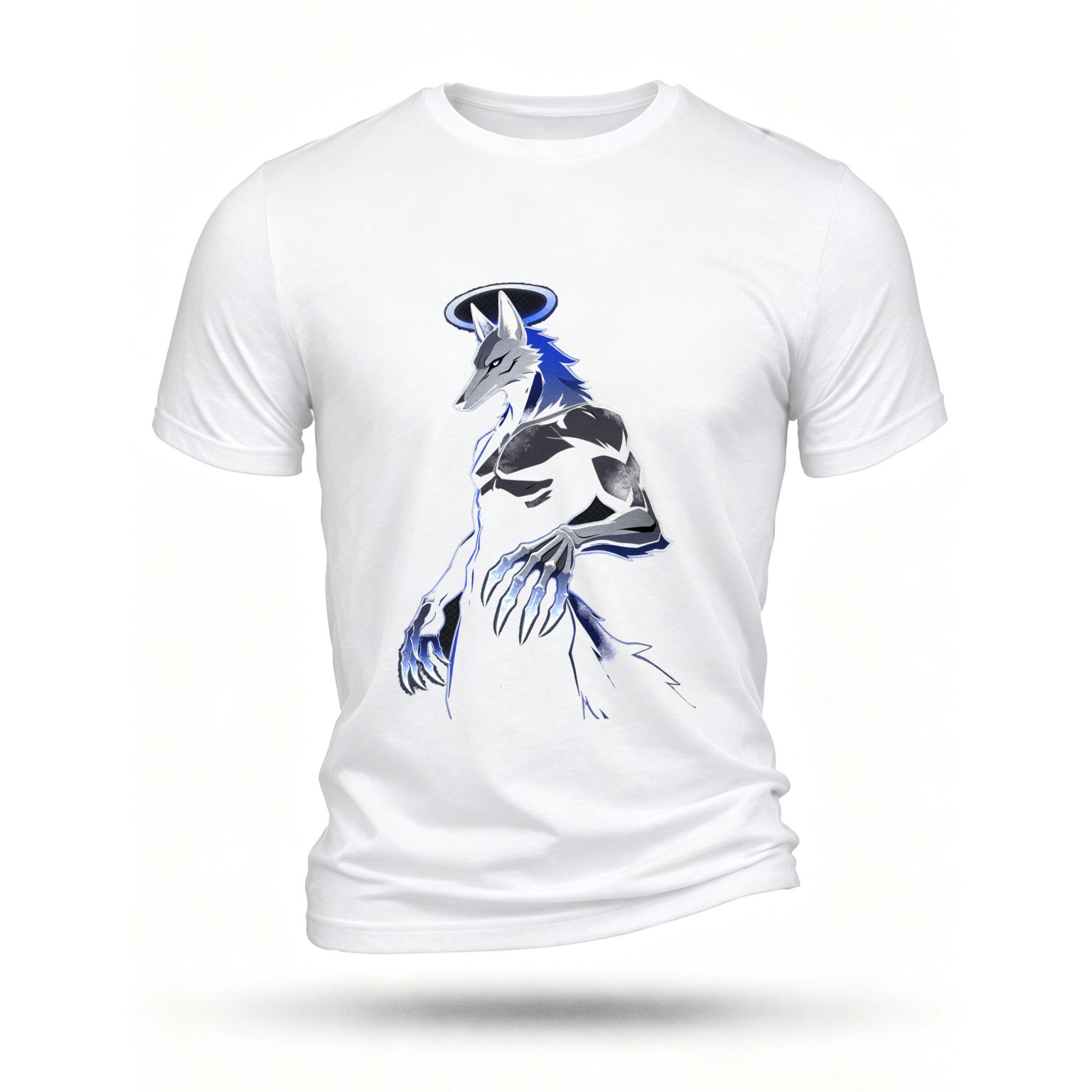 White T-shirt, front print