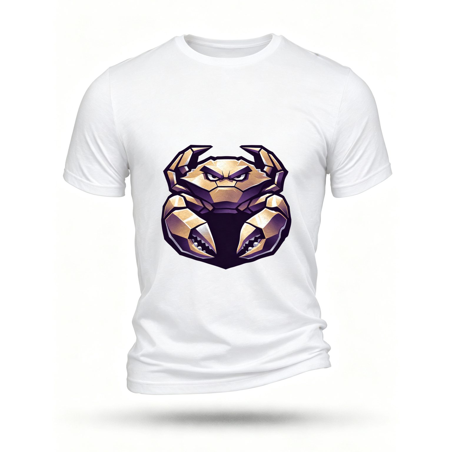 White T-shirt, front print