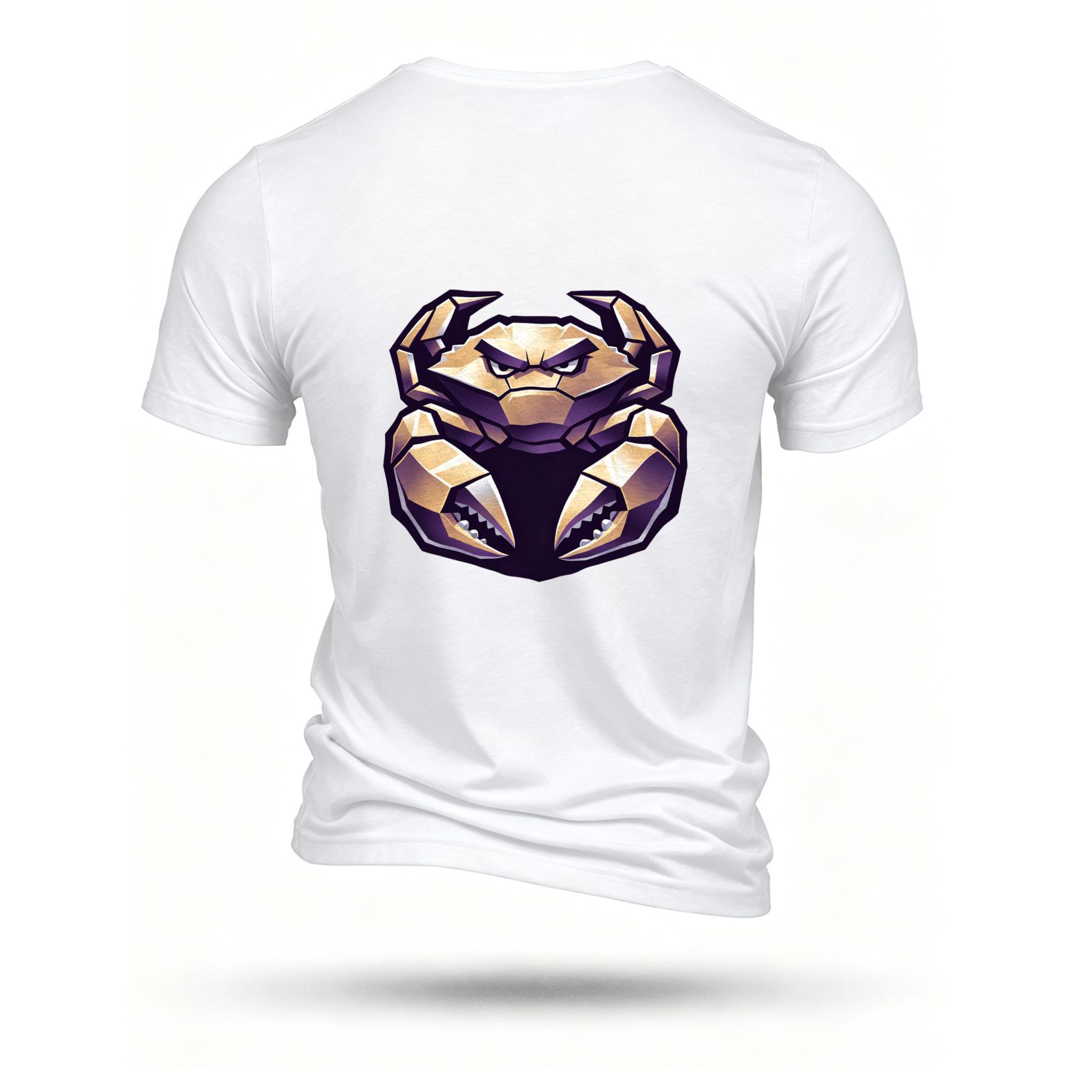 White T-shirt, back print