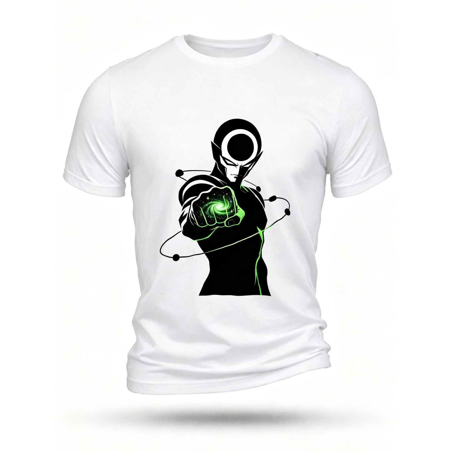White T-shirt, front print