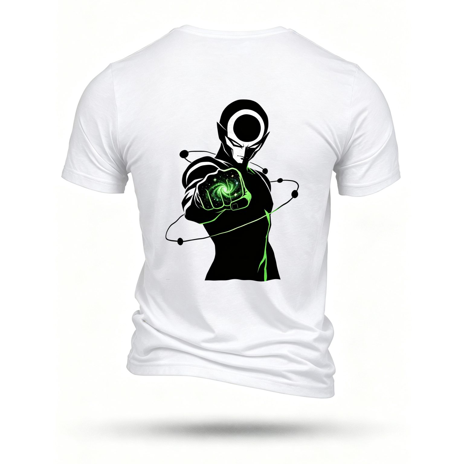 White T-shirt, back print