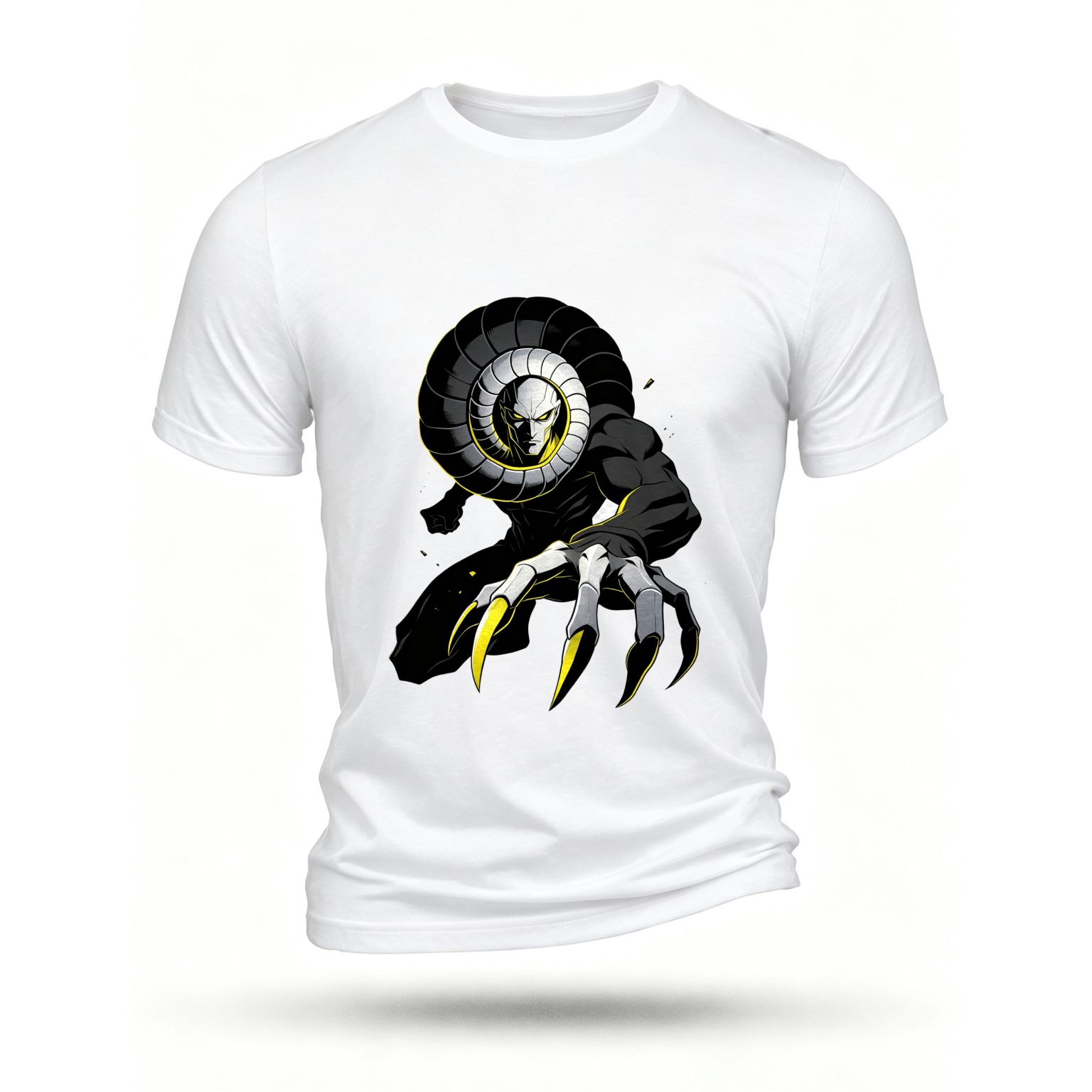 White T-shirt, front print