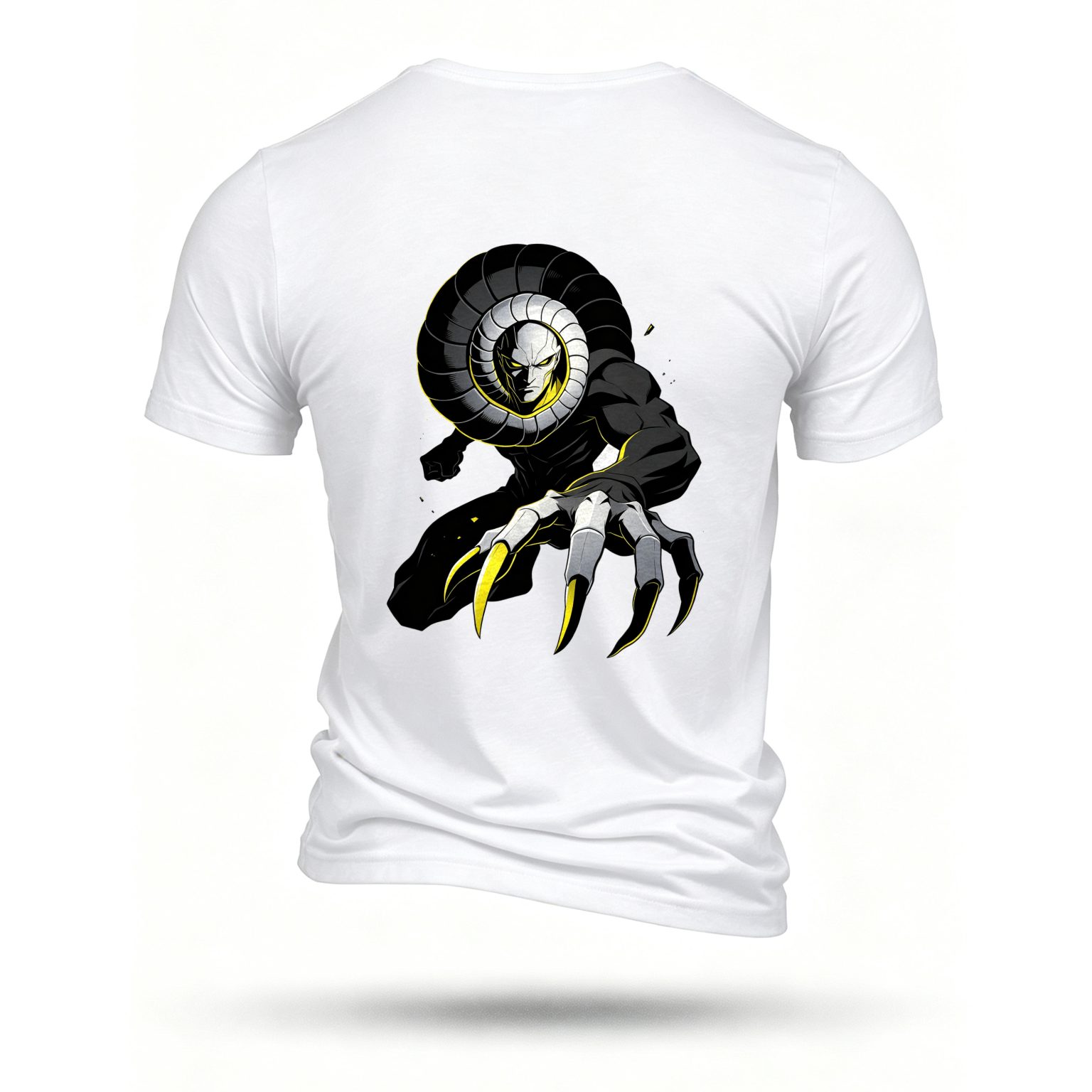 White T-shirt, back print