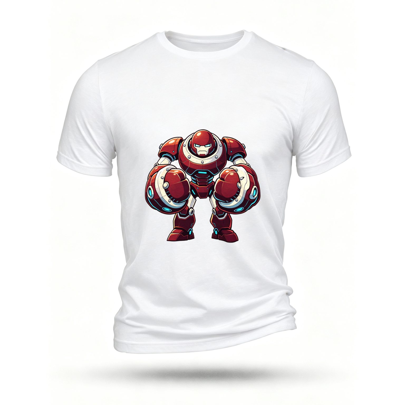 White T-shirt, front print