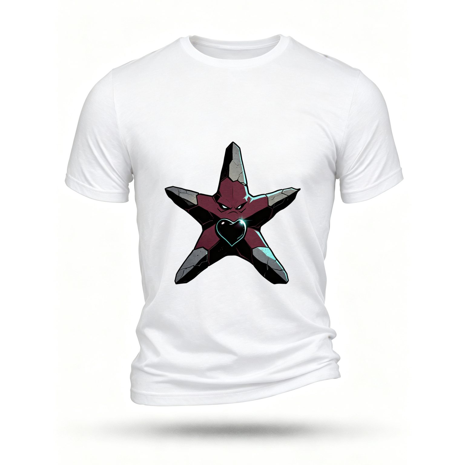 White T-shirt, front print
