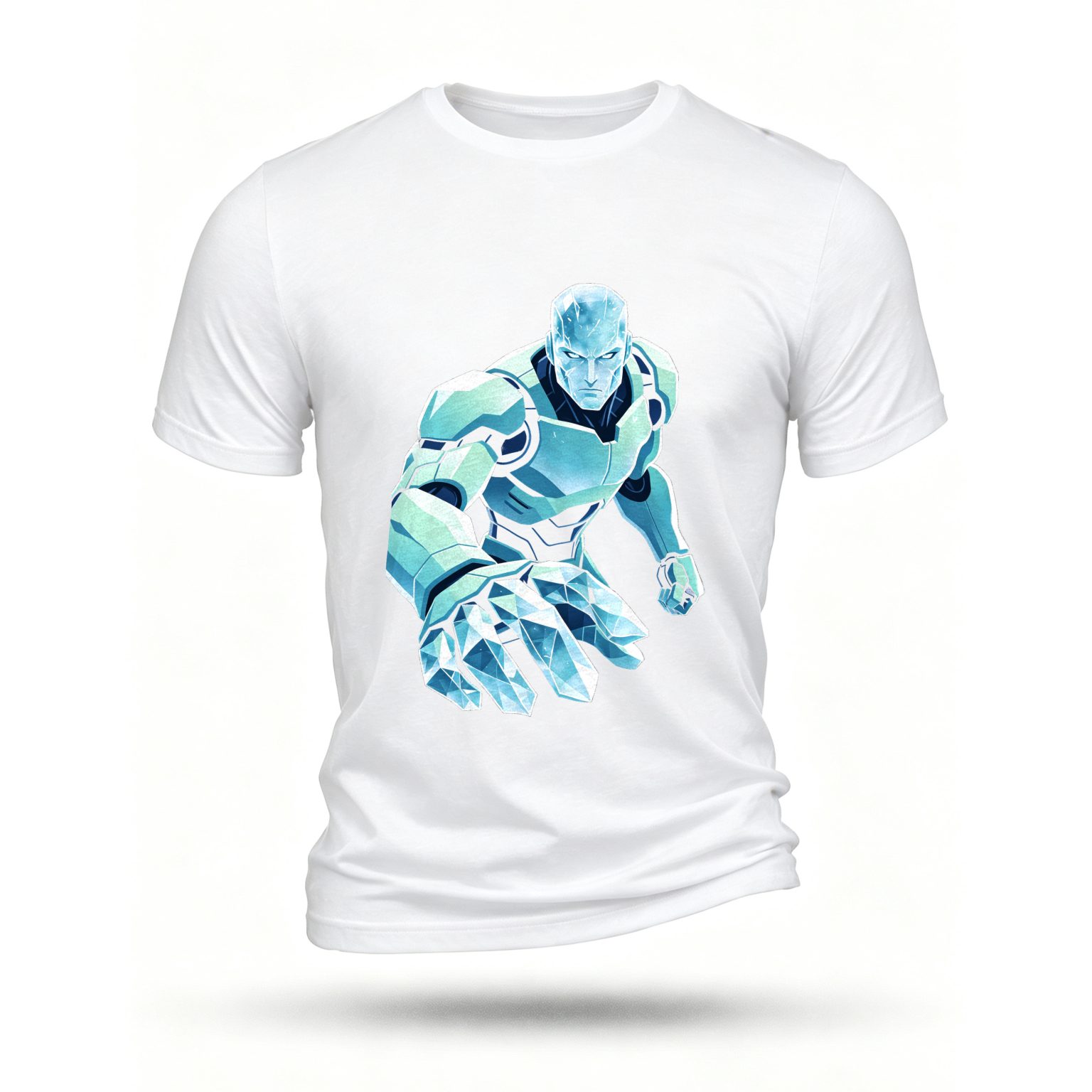 White T-shirt, front print