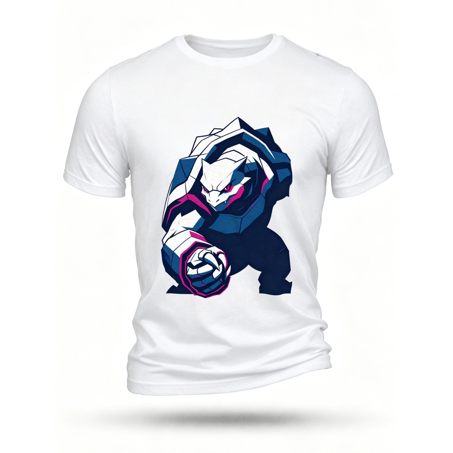 White T-shirt, front print