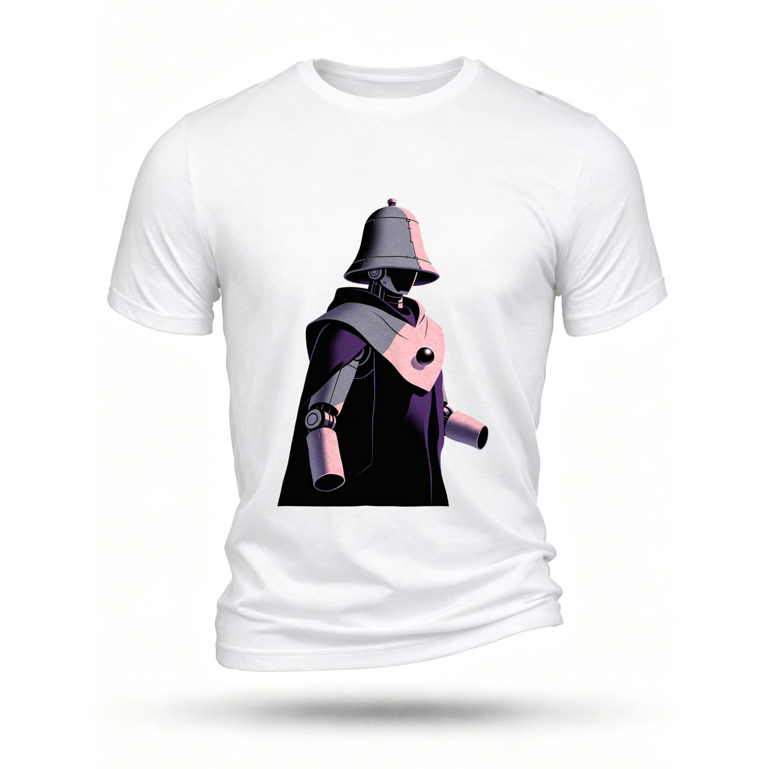 White T-shirt, front print
