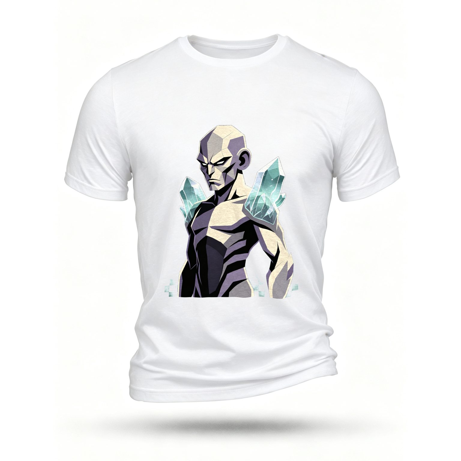 White T-shirt, front print