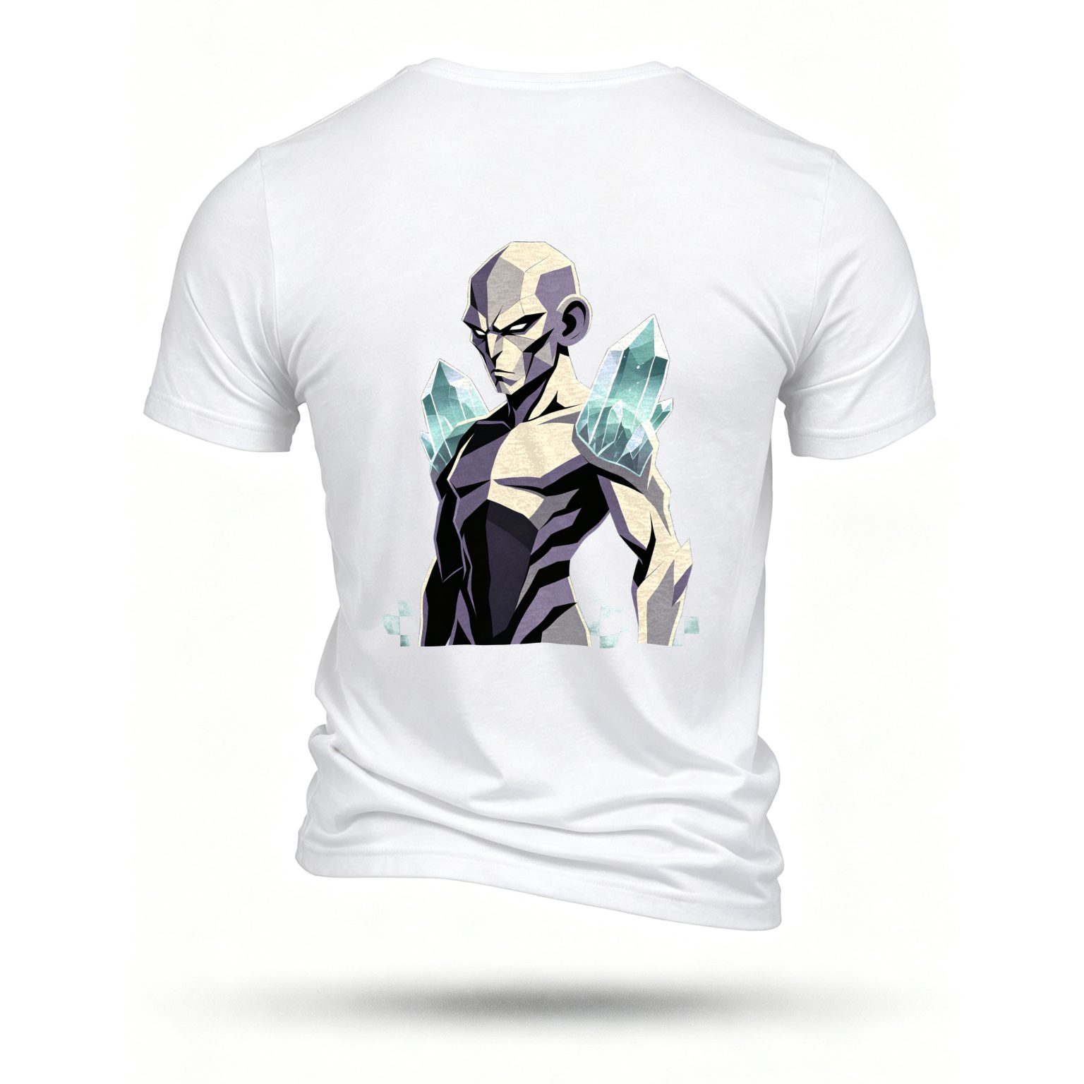 White T-shirt, back print