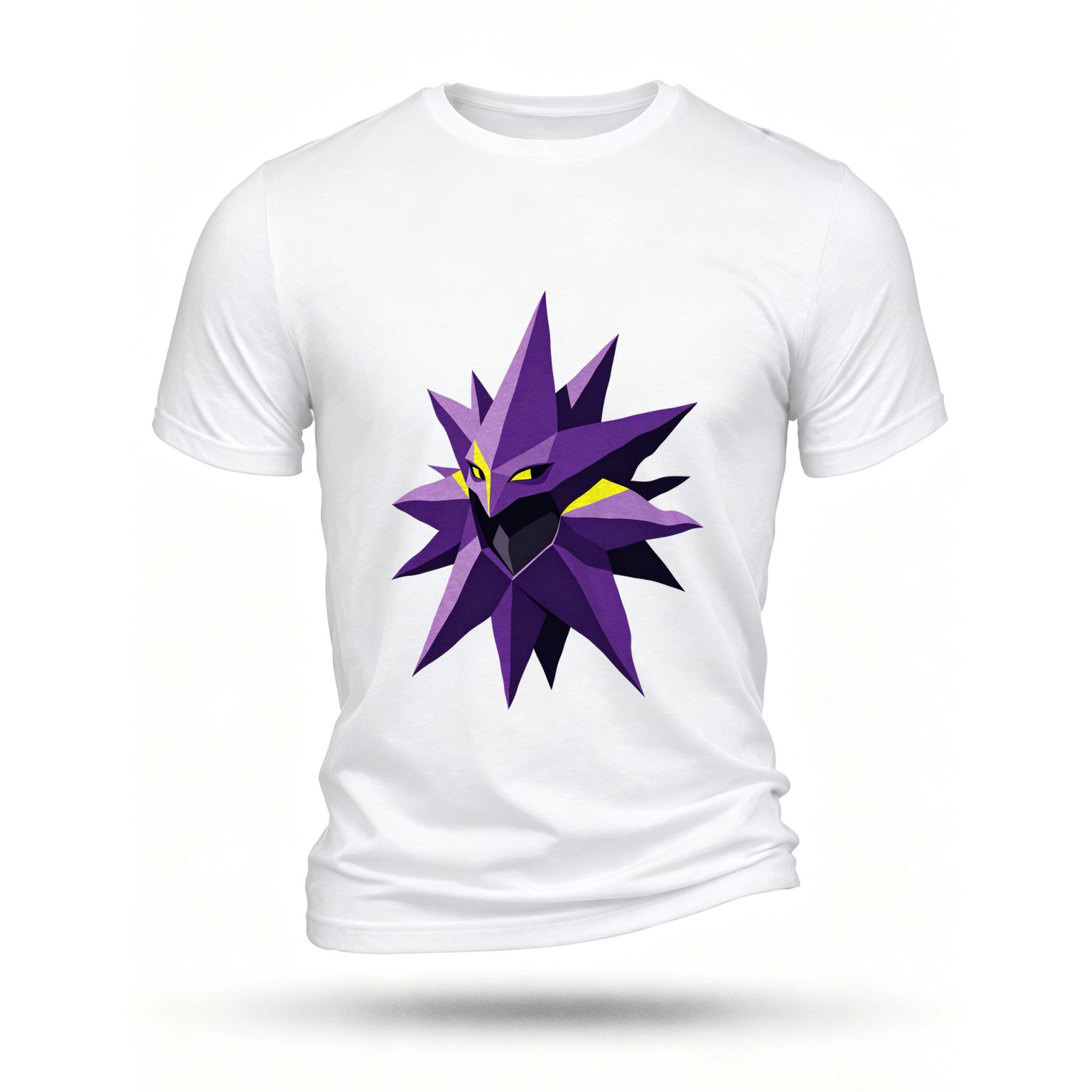 White T-shirt, front print