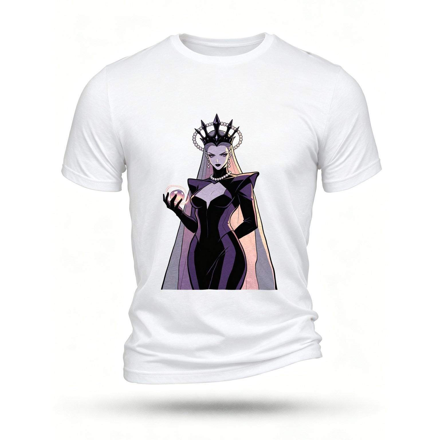 White T-shirt, front print