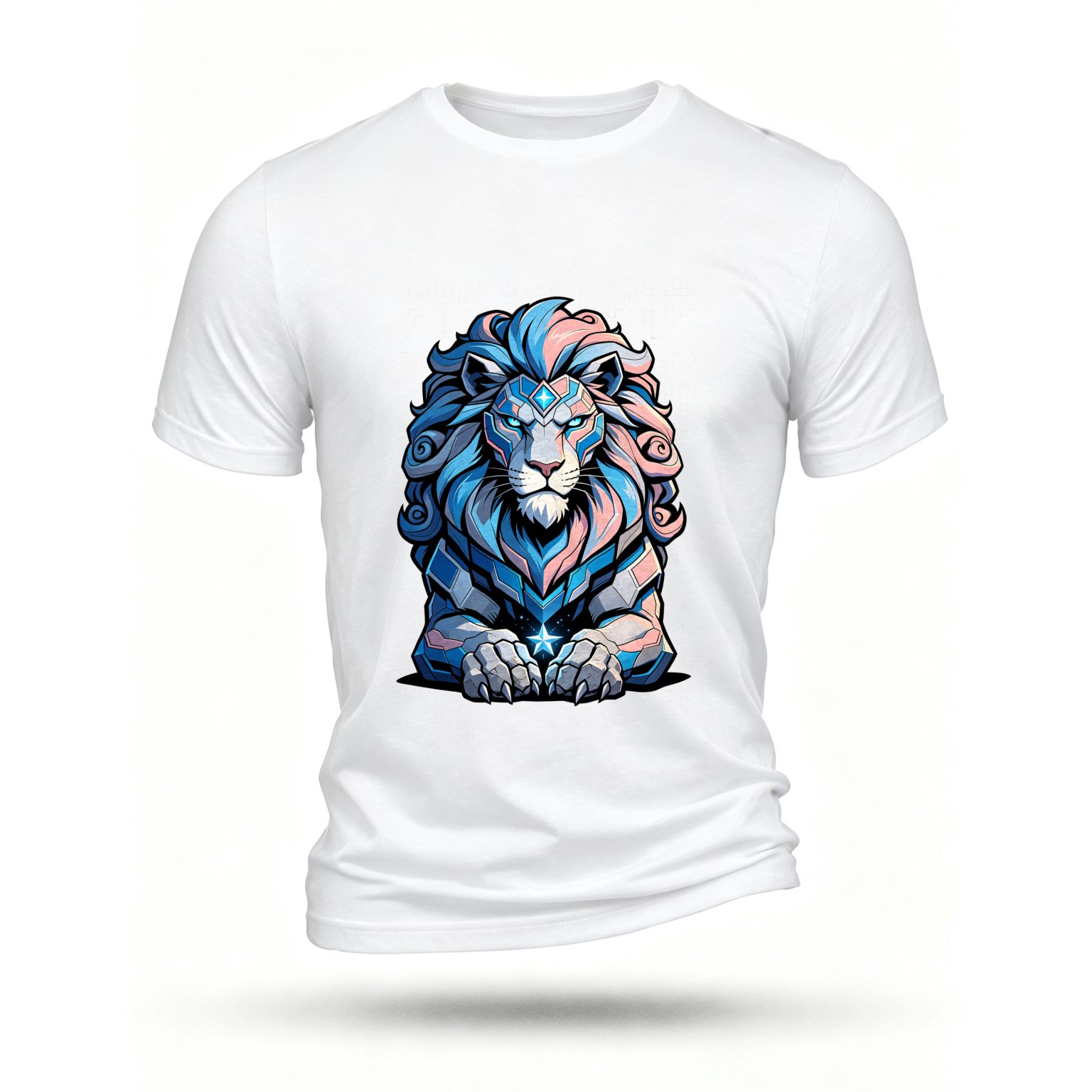 White T-shirt, front print