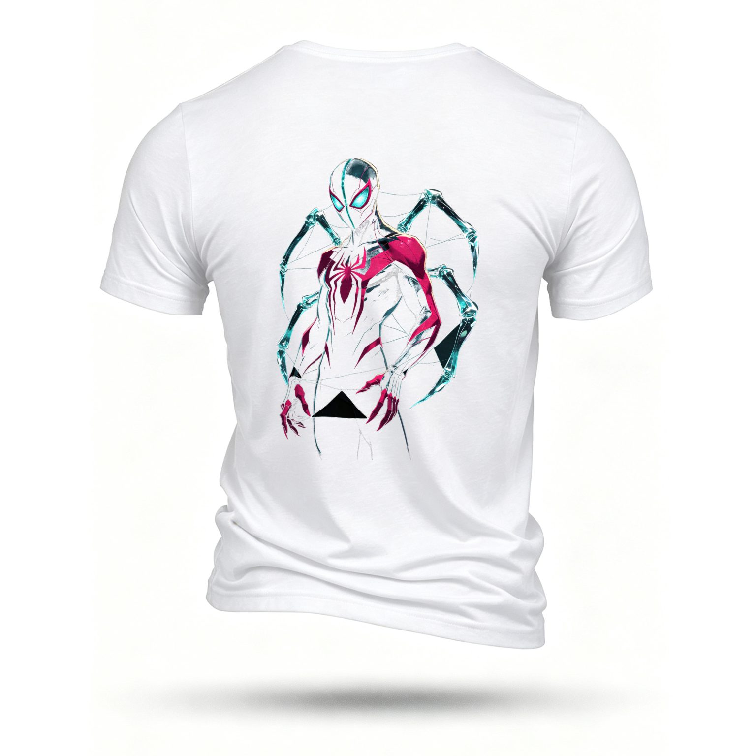 White T-shirt, back print