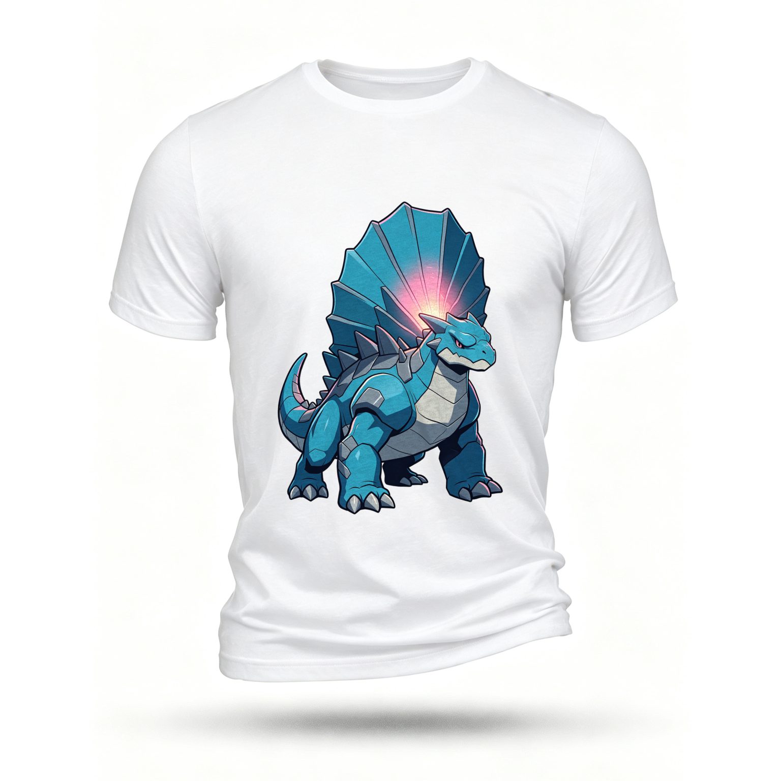 White T-shirt, front print