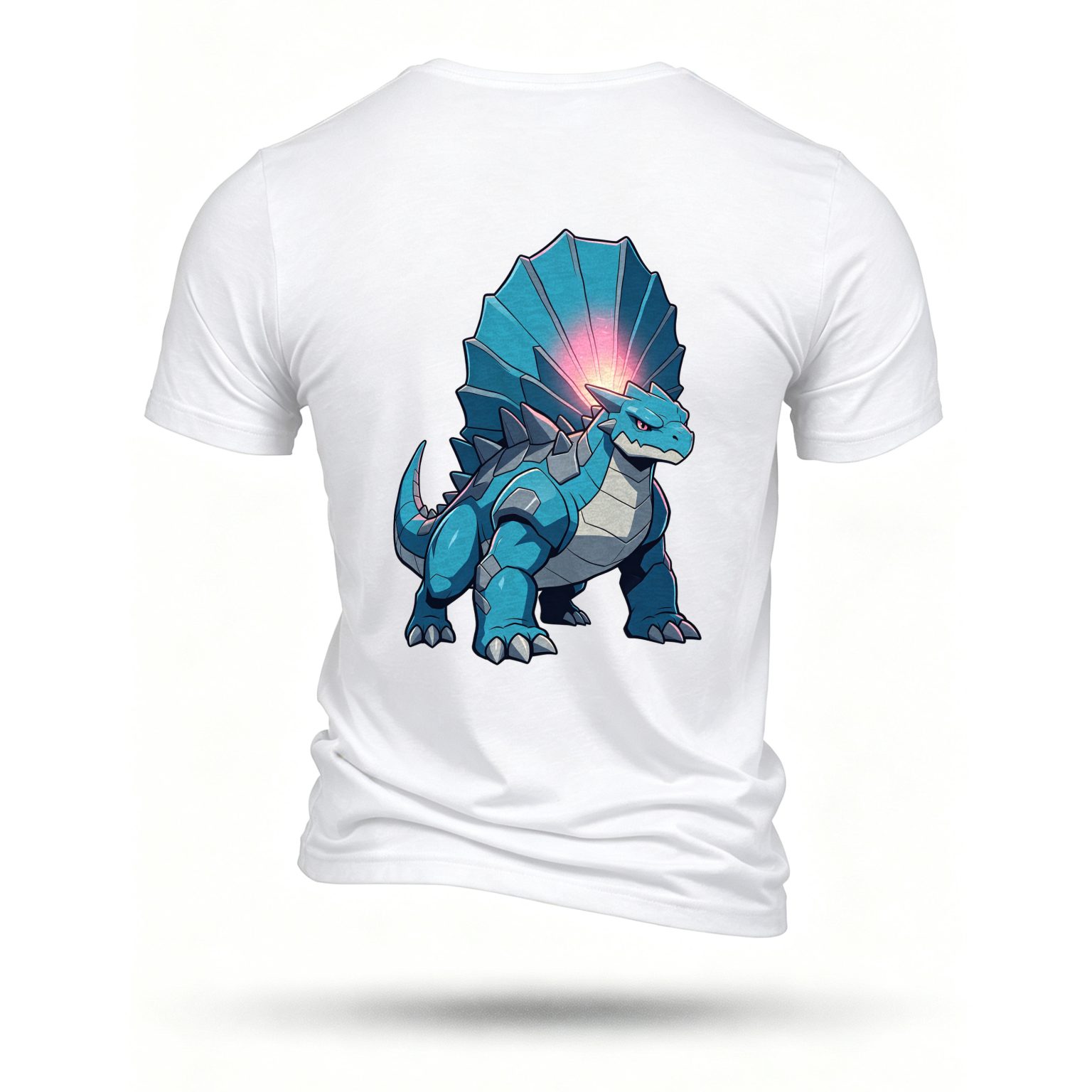White T-shirt, back print