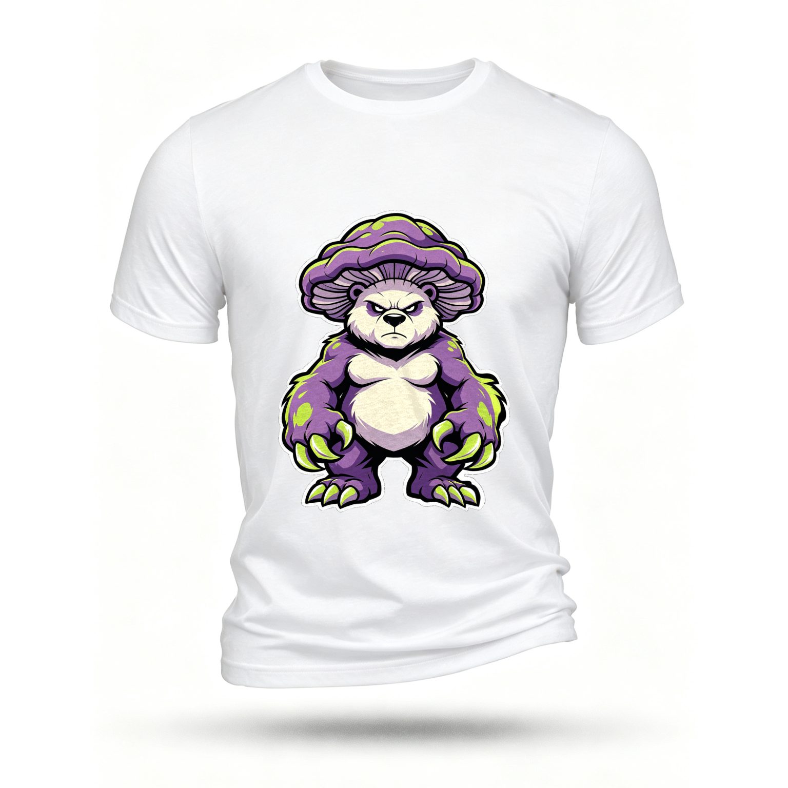 White T-shirt, front print