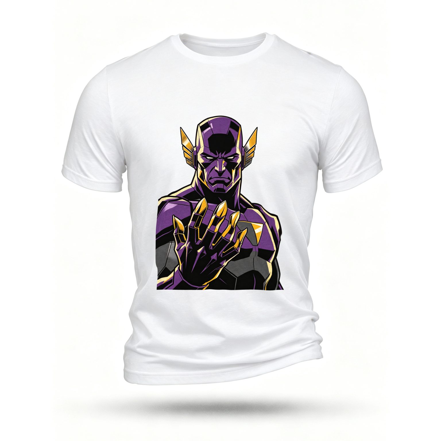 White T-shirt, front print