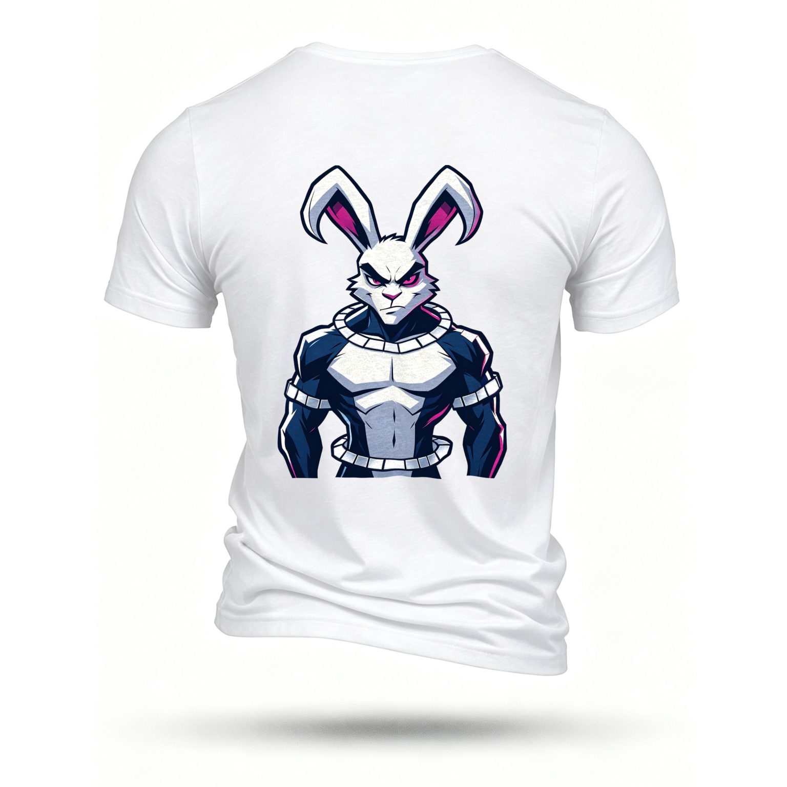 White T-shirt, back print