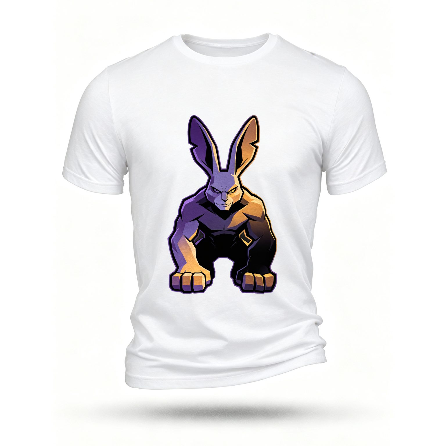 White T-shirt, front print