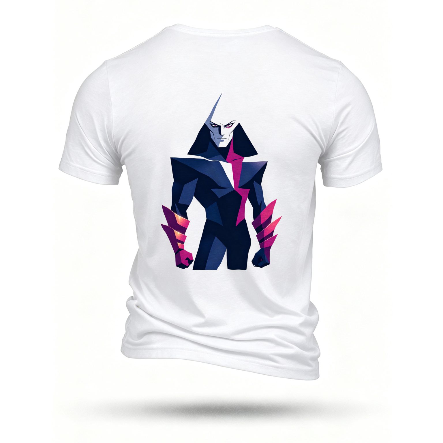 White T-shirt, back print