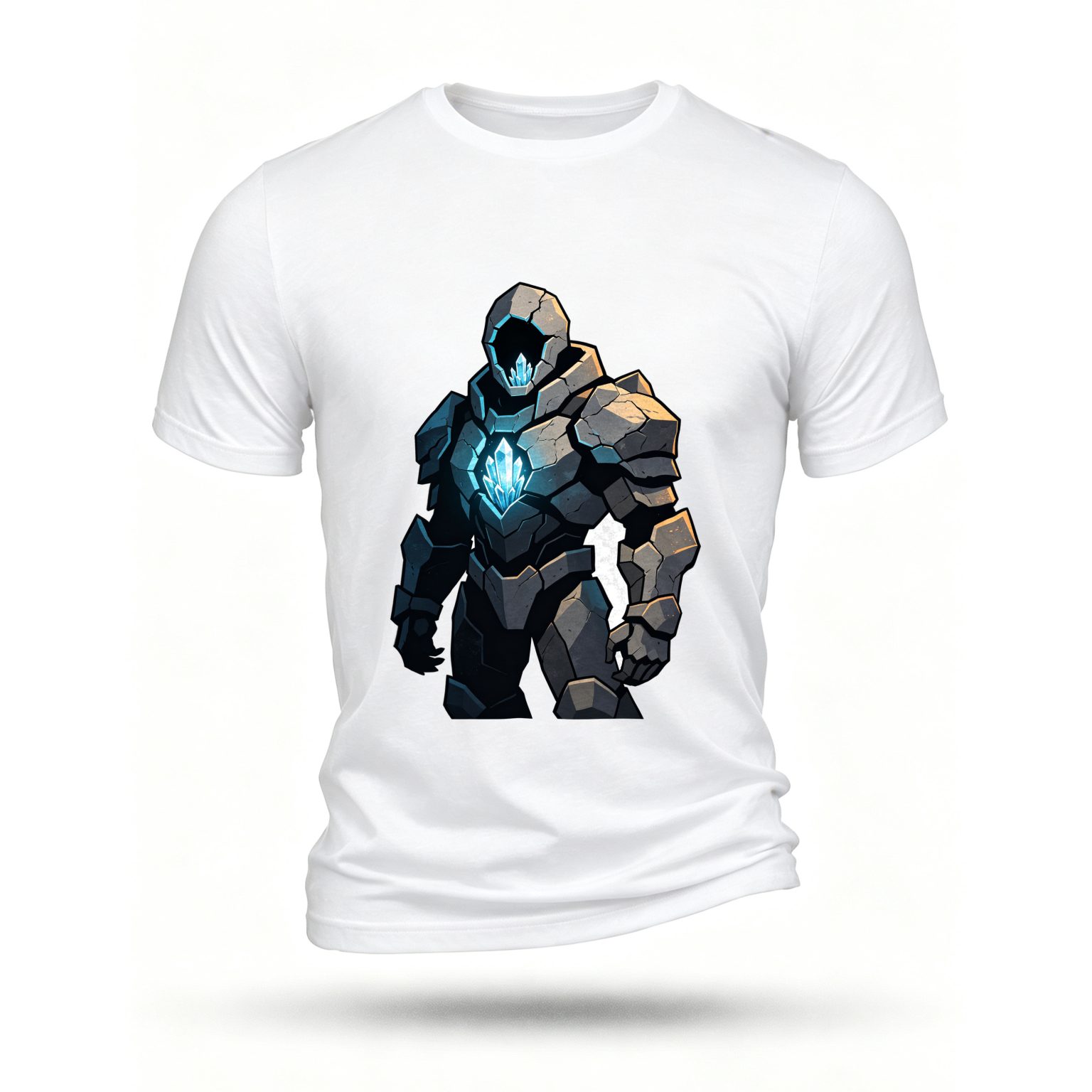 White T-shirt, front print