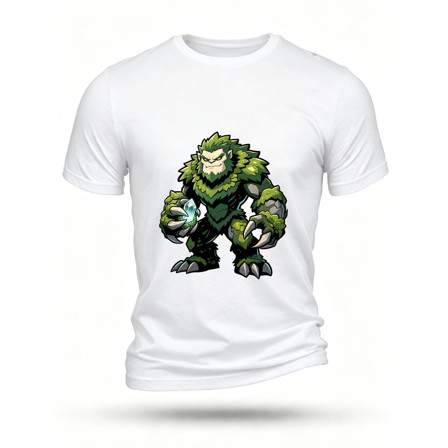 White T-shirt, front print