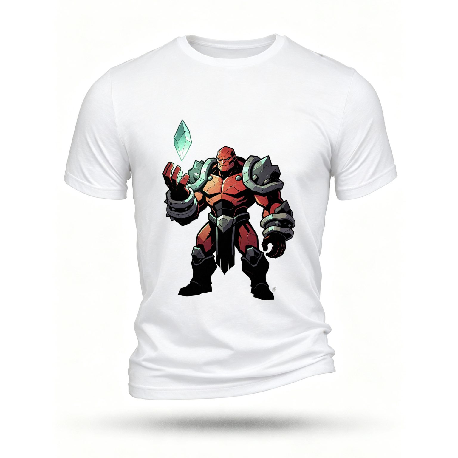 White T-shirt, front print