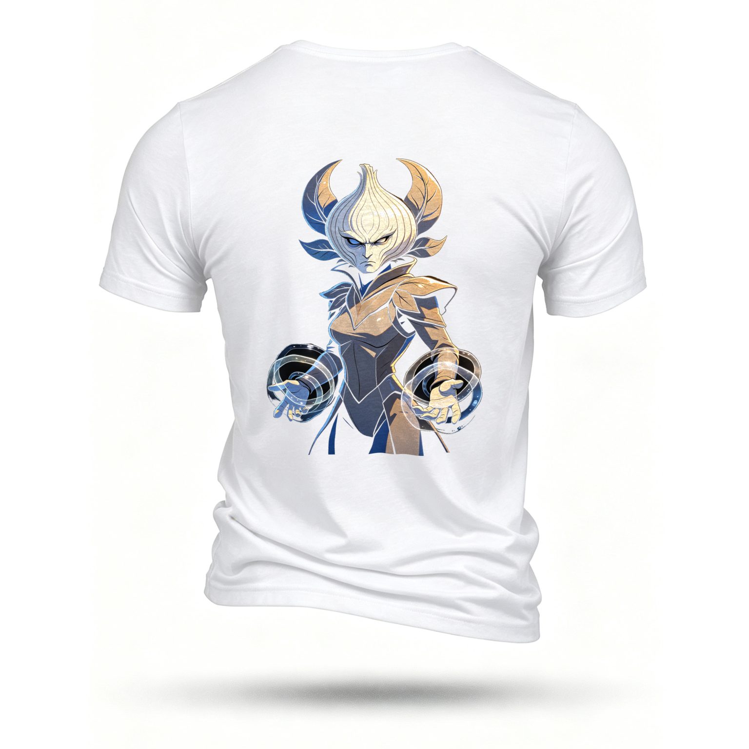 White T-shirt, back print