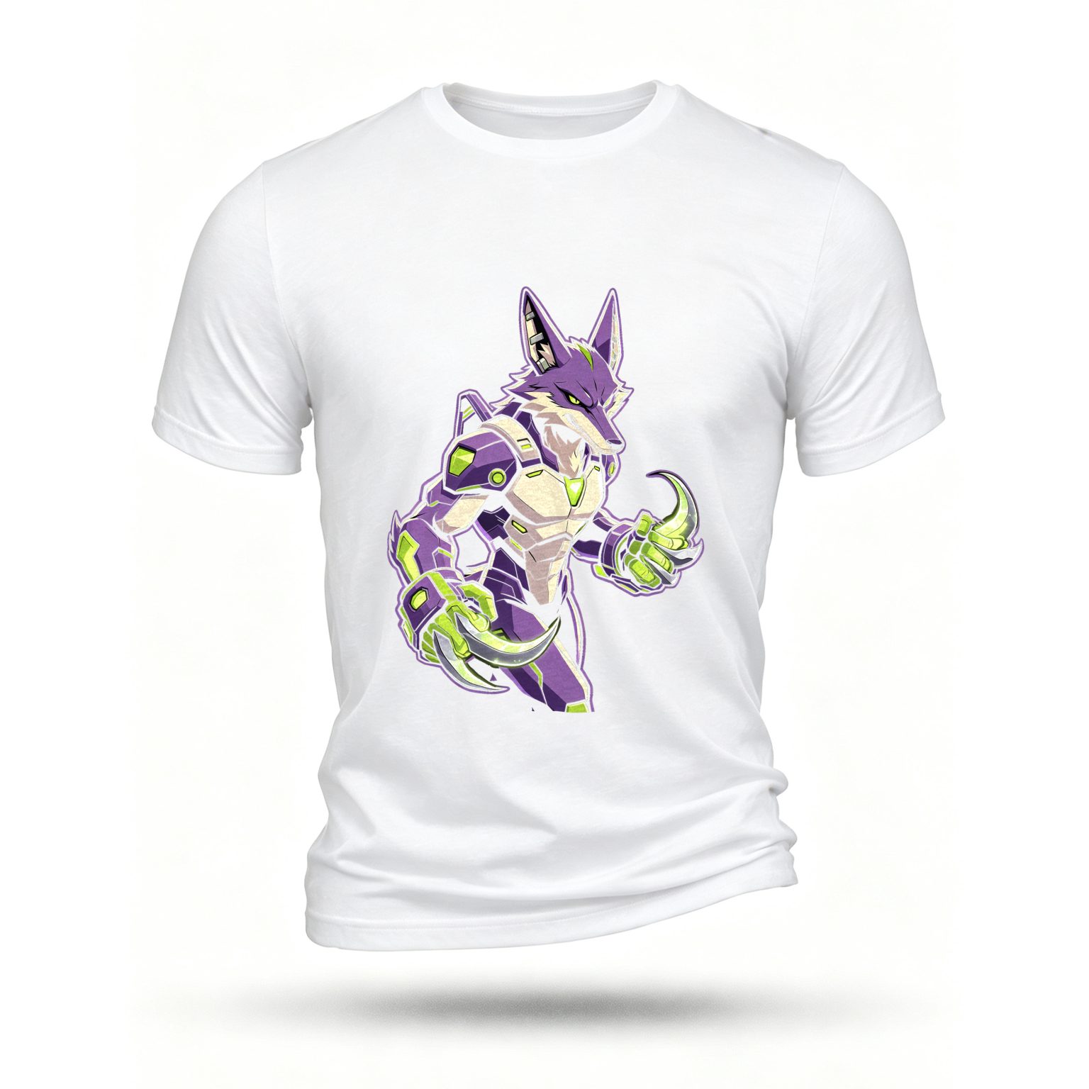 White T-shirt, front print