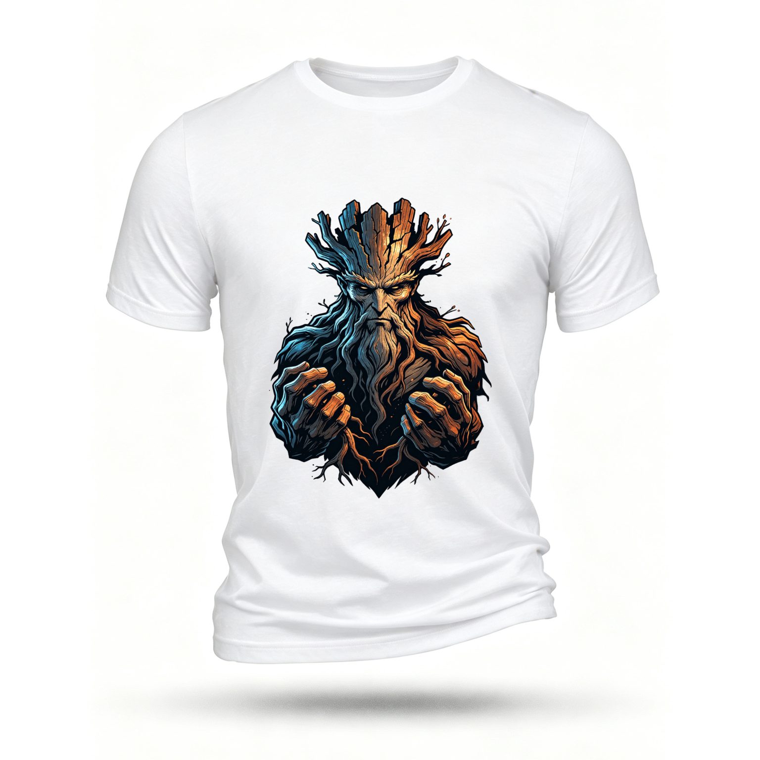 White T-shirt, front print