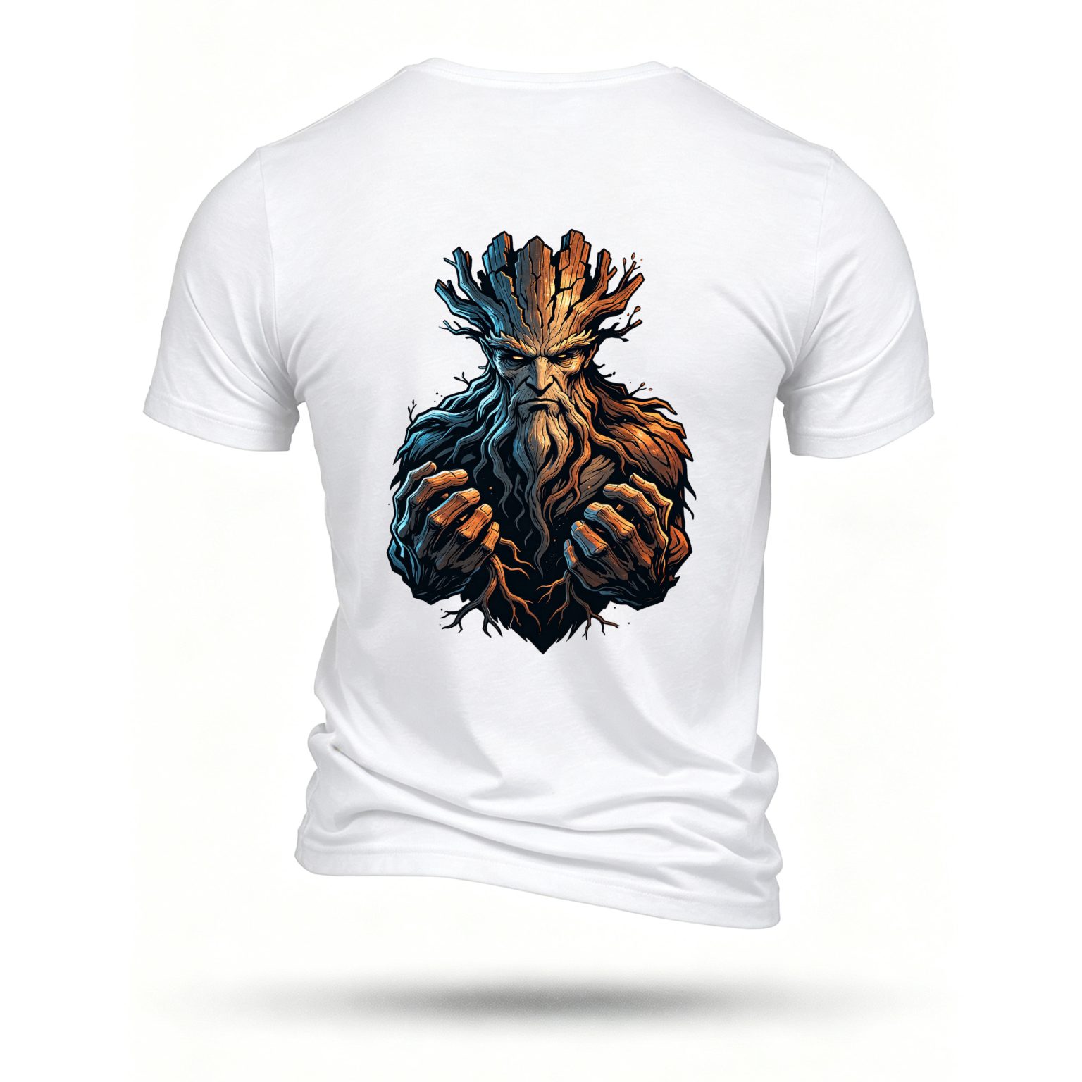 White T-shirt, back print