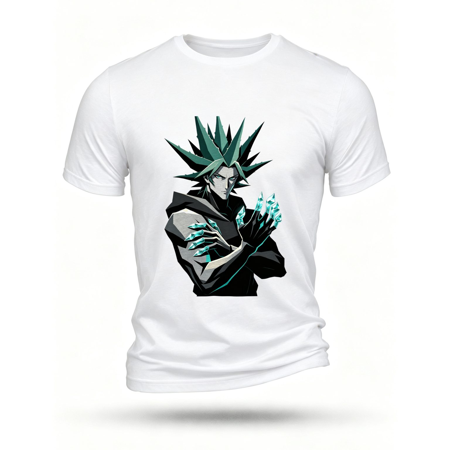 White T-shirt, front print