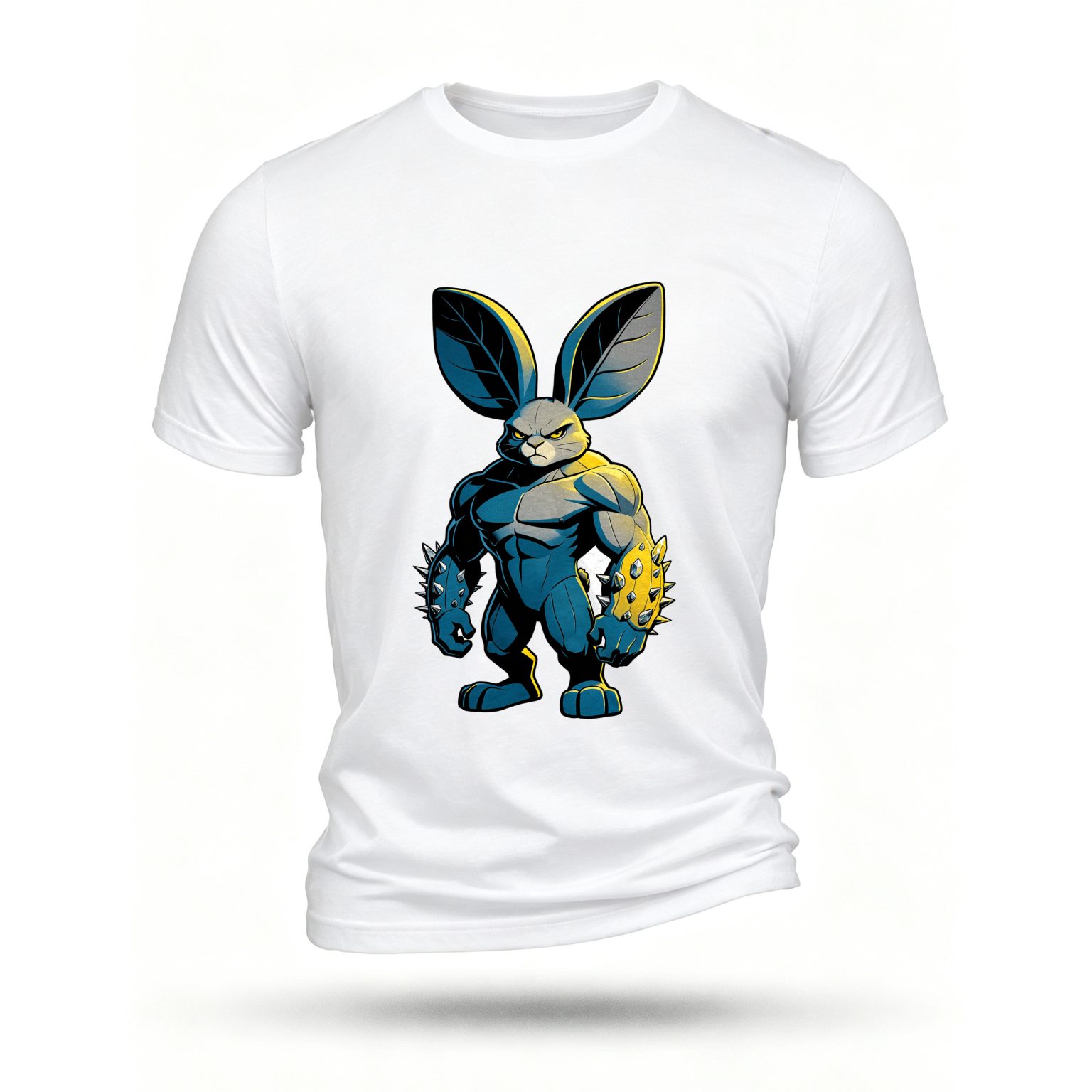 White T-shirt, front print