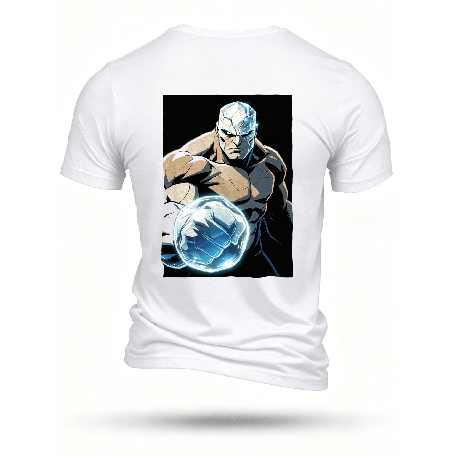 White T-shirt, back print