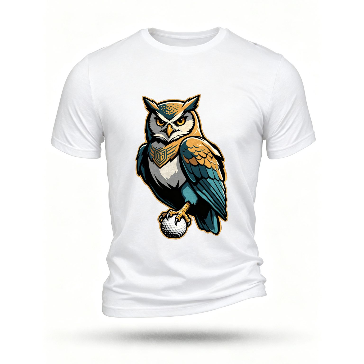 White T-shirt, front print