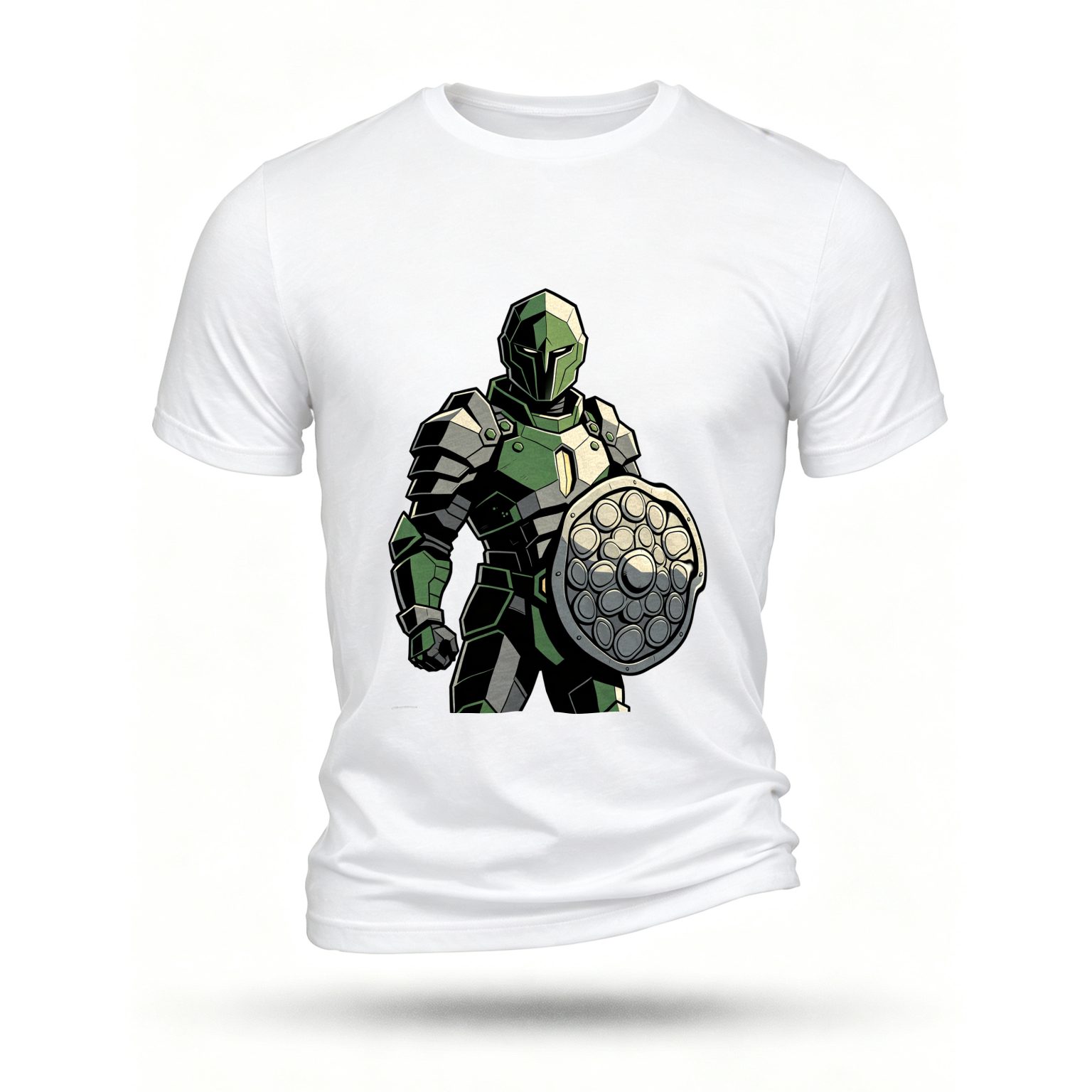White T-shirt, front print