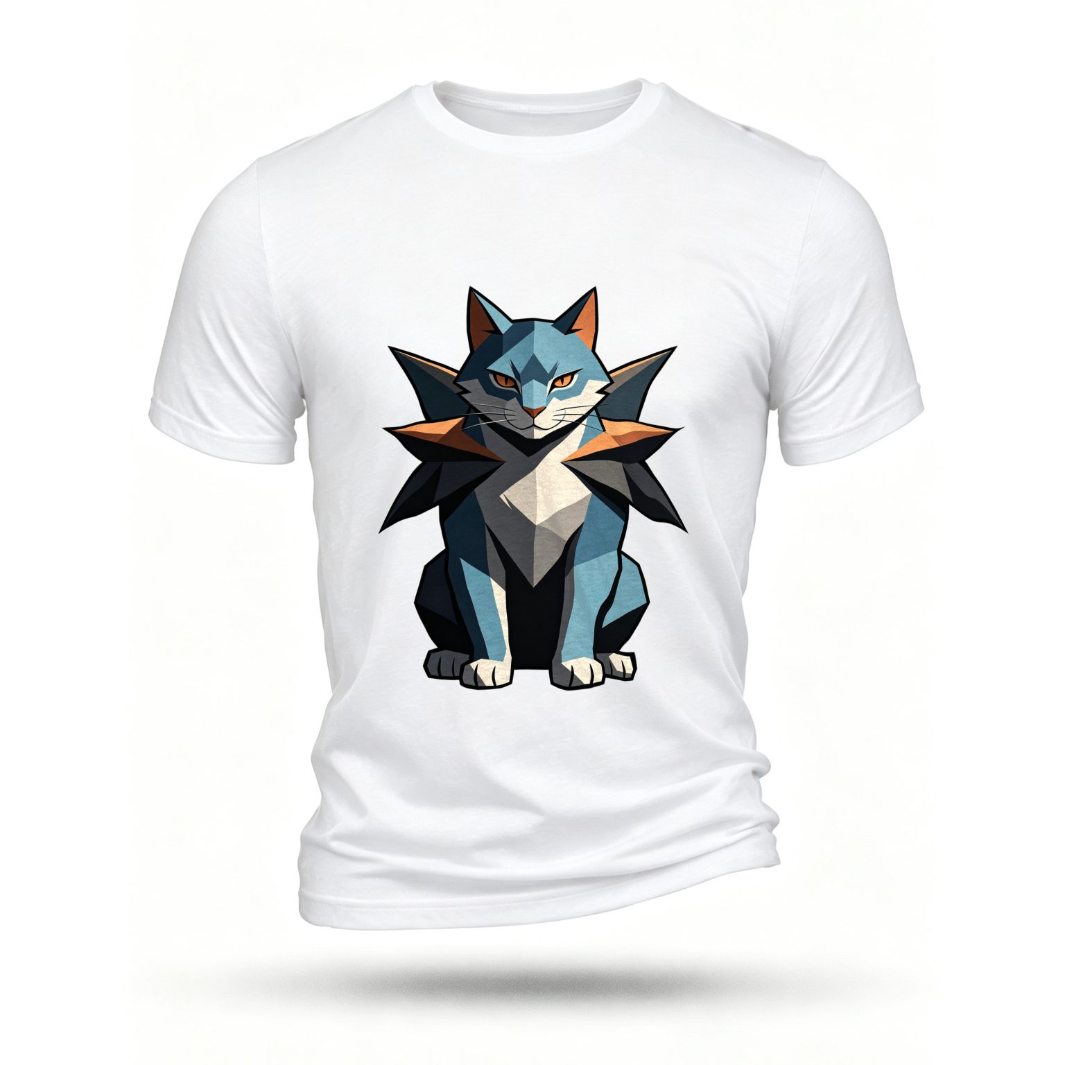 White T-shirt, front print