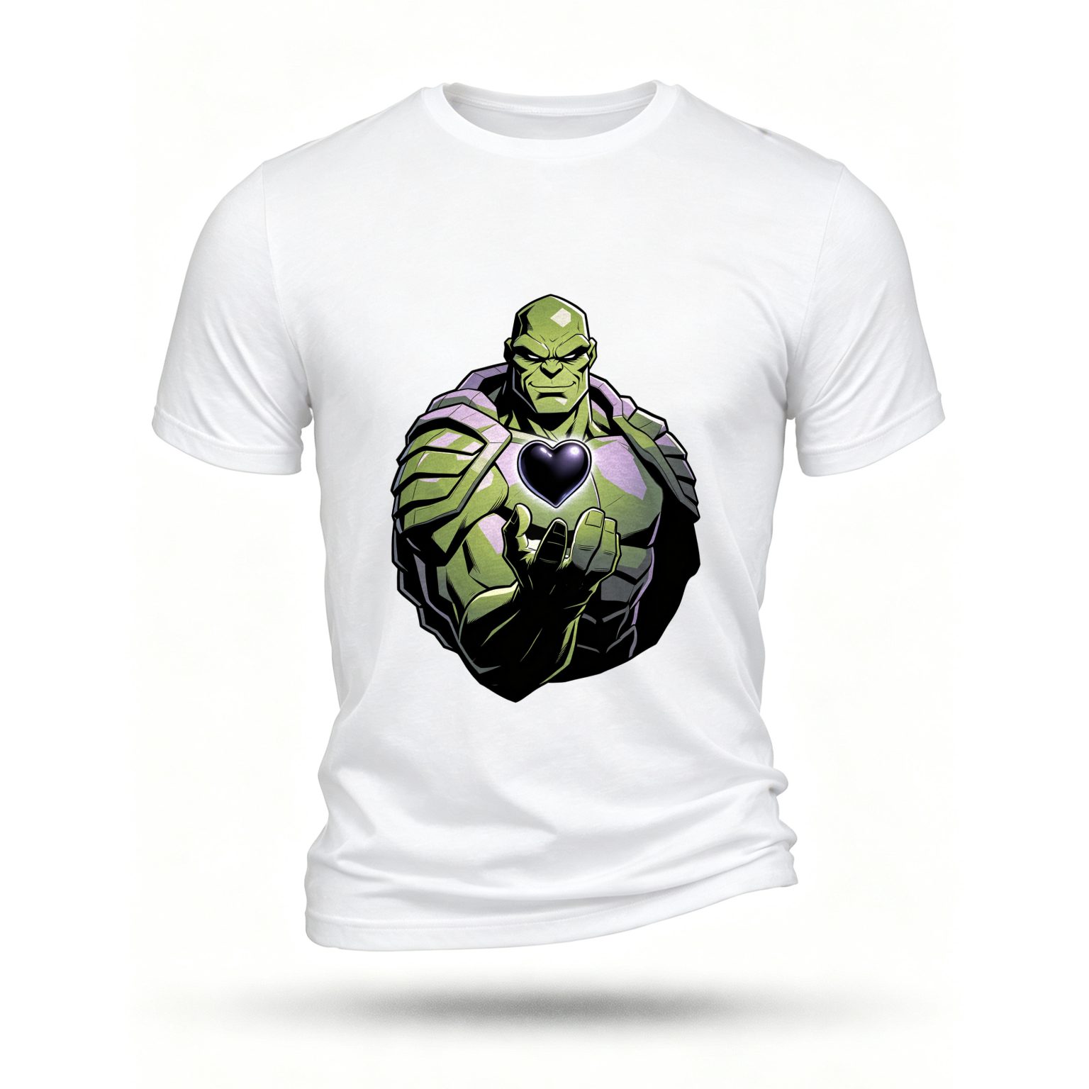 White T-shirt, front print