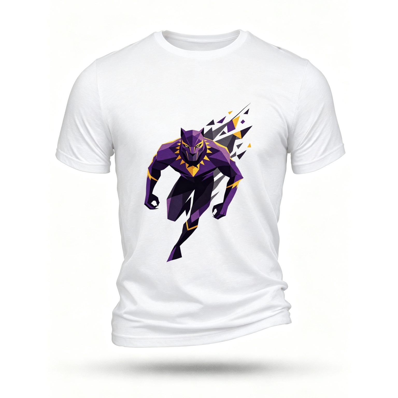 White T-shirt, front print