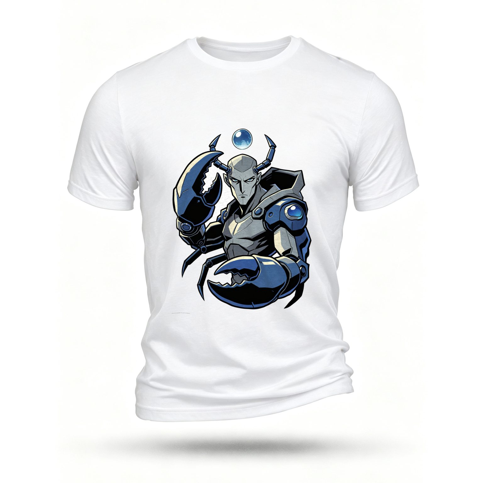 White T-shirt, front print