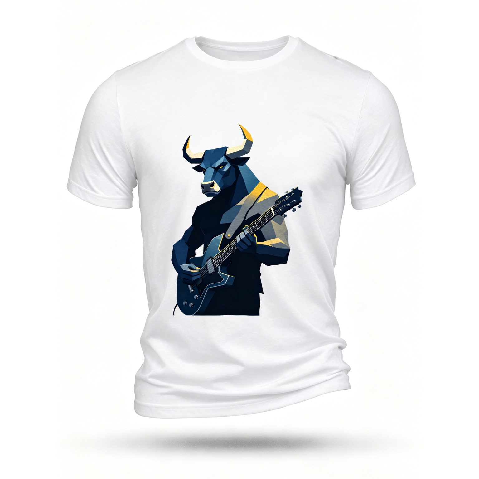 White T-shirt, front print