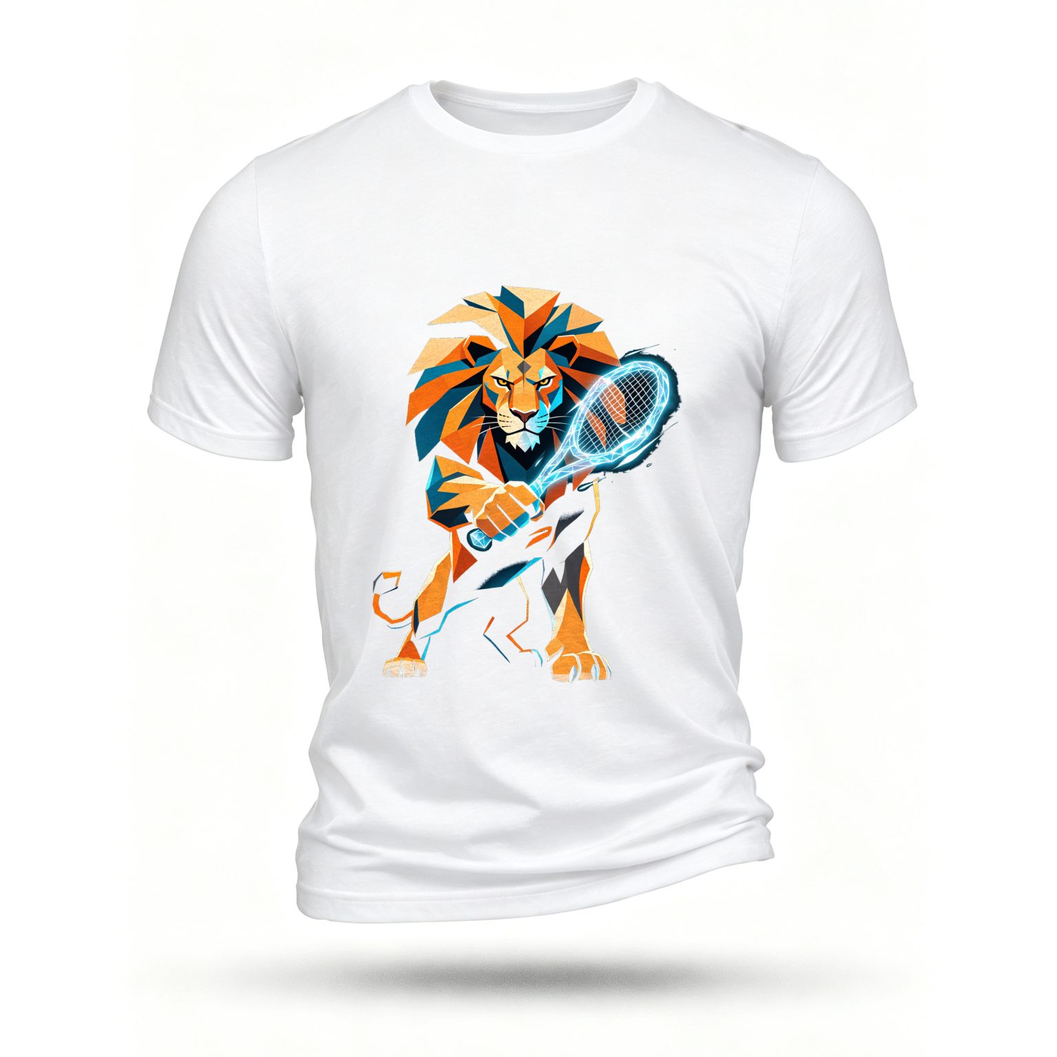 White T-shirt, front print