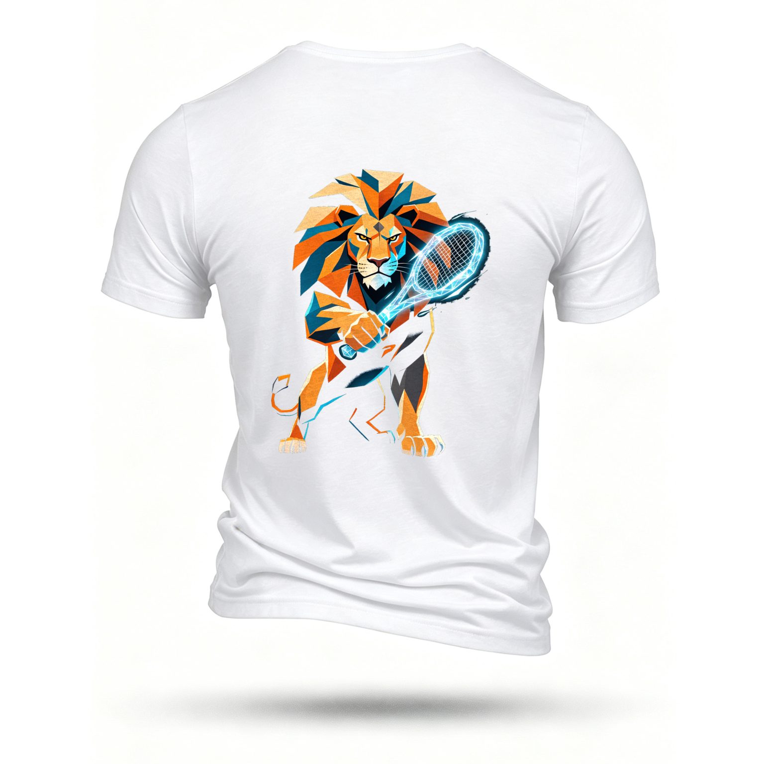 White T-shirt, back print