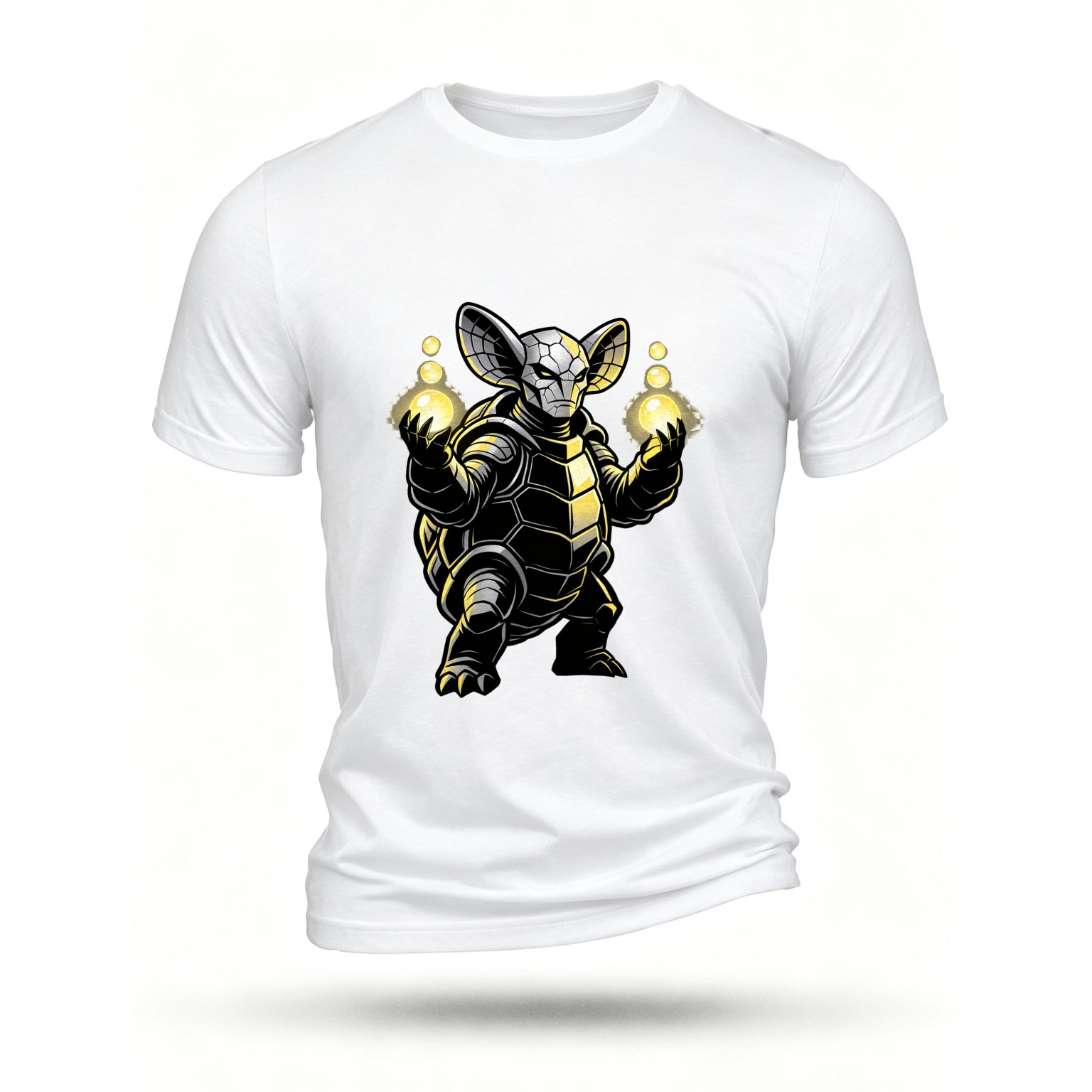 White T-shirt, front print