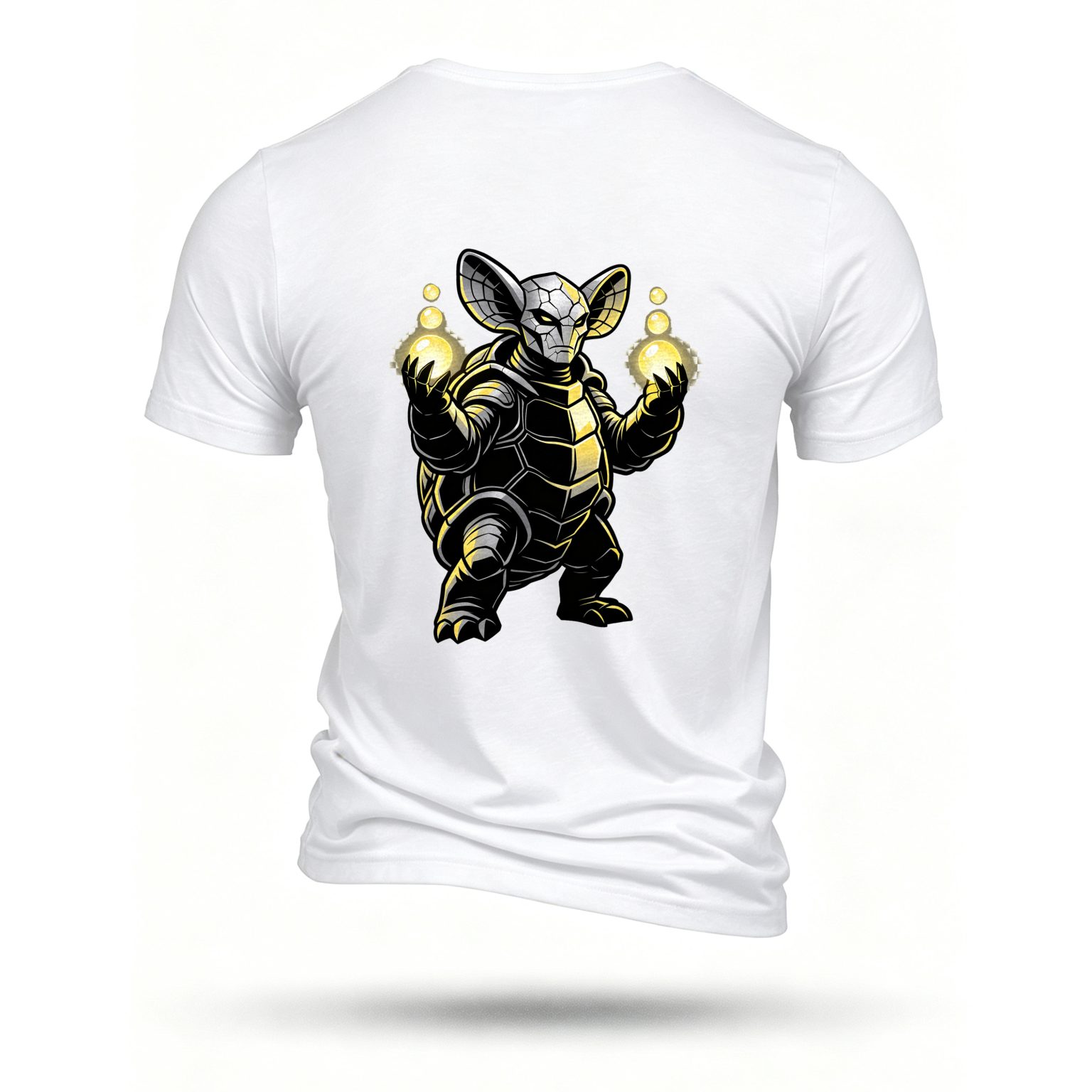 White T-shirt, back print