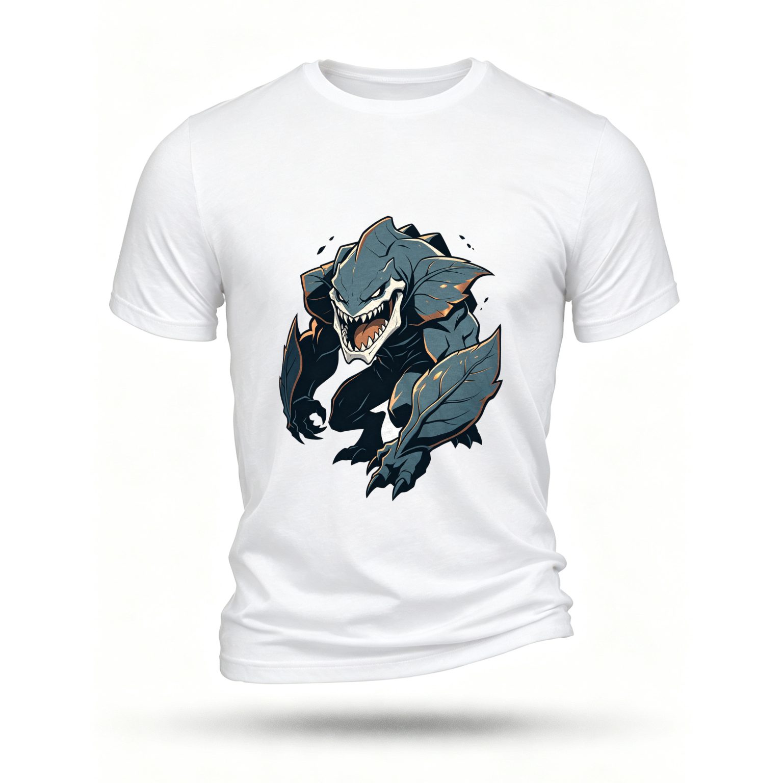 White T-shirt, front print