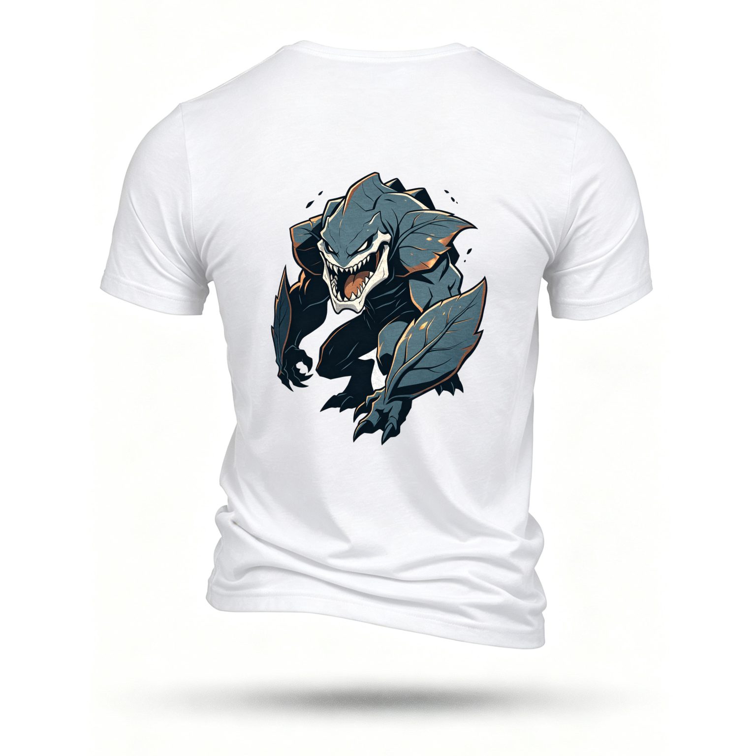 White T-shirt, back print