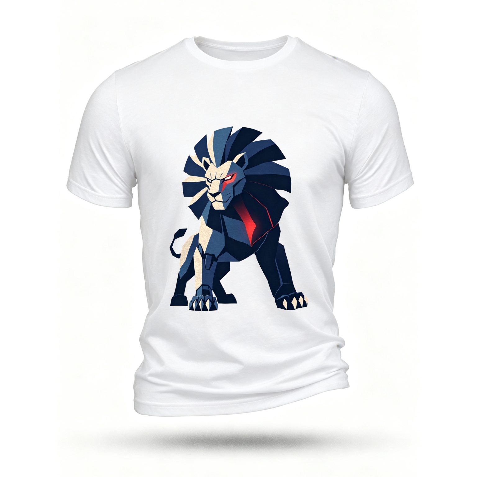 White T-shirt, front print