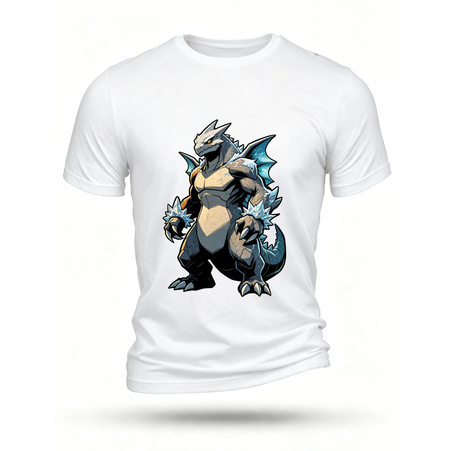 White T-shirt, front print